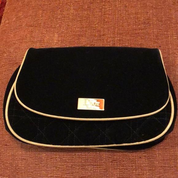Dior Parfums Black Velvet Clutch - Picture 3 of 10